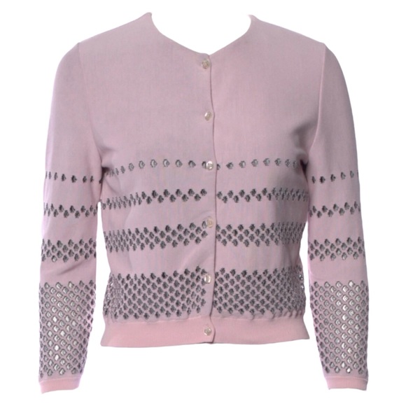 Dior Sweaters - Christian Dior Paris Cutout Cardigan, Cruise 2014 Collection by Raf Simons, Sz 6